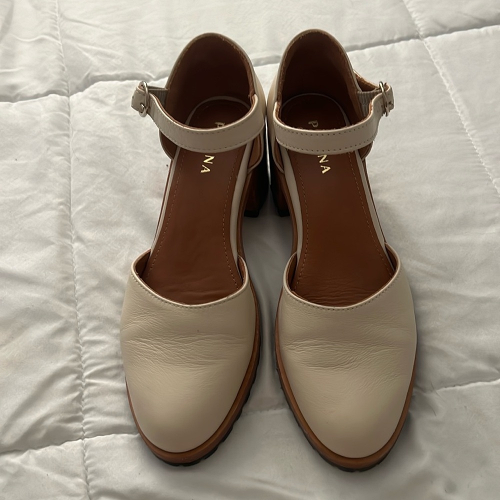 Portland Leather Patina Mary Jane Heel